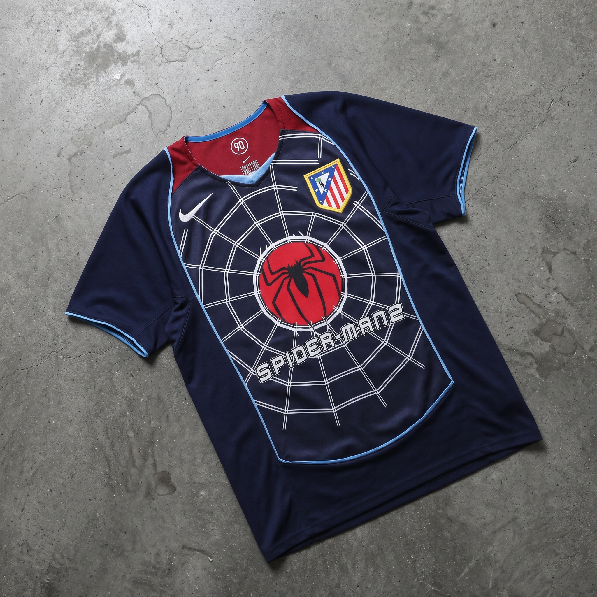 ATLETICO MADRID 2004/05 AWAY RETRO JERSEY