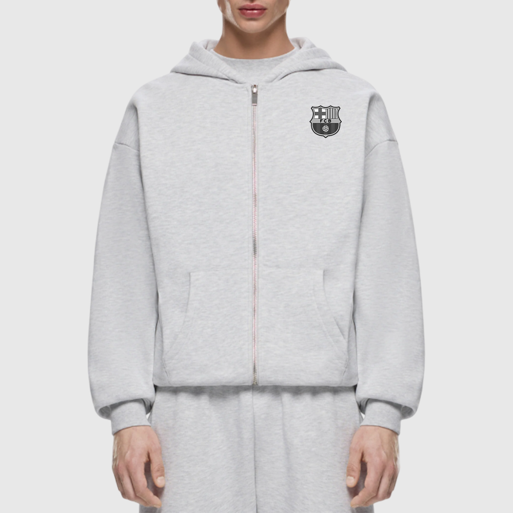 FC BARCELONA BASIC HEAVY ZIPPER