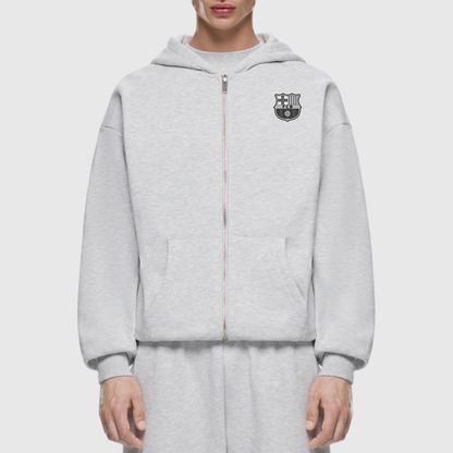 FC BARCELONA BASIC HEAVY ZIPPER