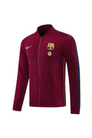 FC BARCELONA WINE RED FOOTBALL ZIPPER