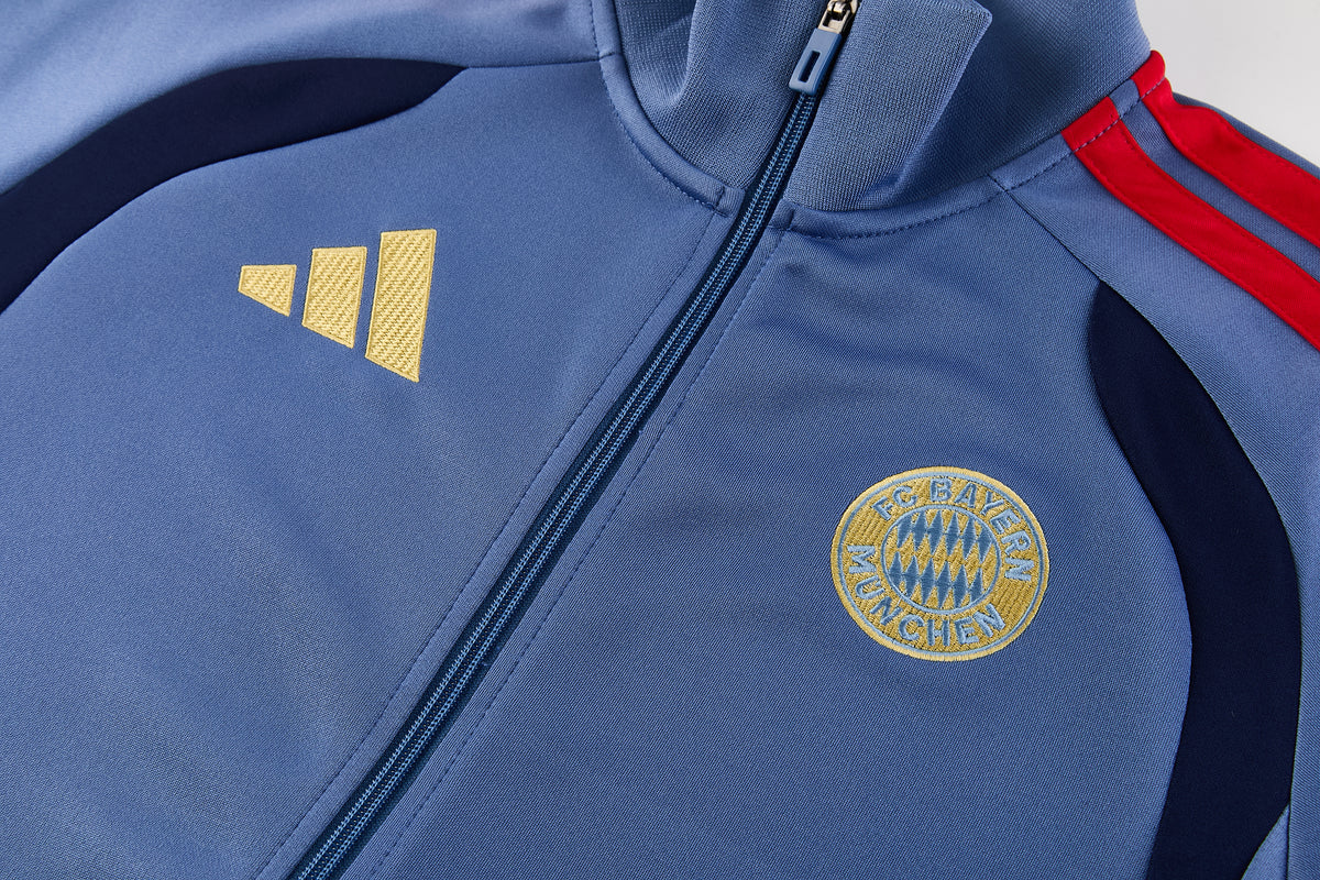 BAYERN MÜNCHEN BLUE FOOTBALL ZIPPER