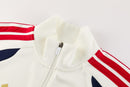 BAYERN MÜNCHEN WHITE FOOTBALL ZIPPER