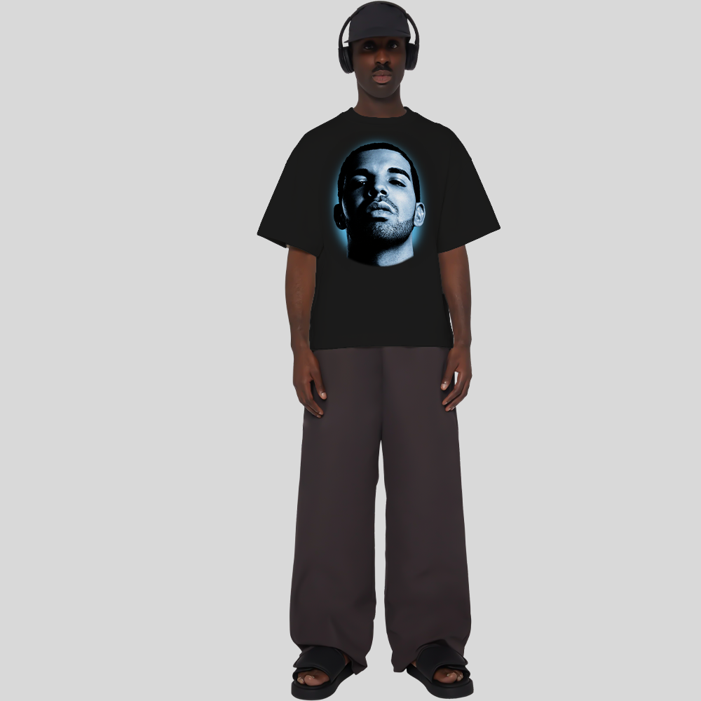 DRAKE BIG FACE TEE