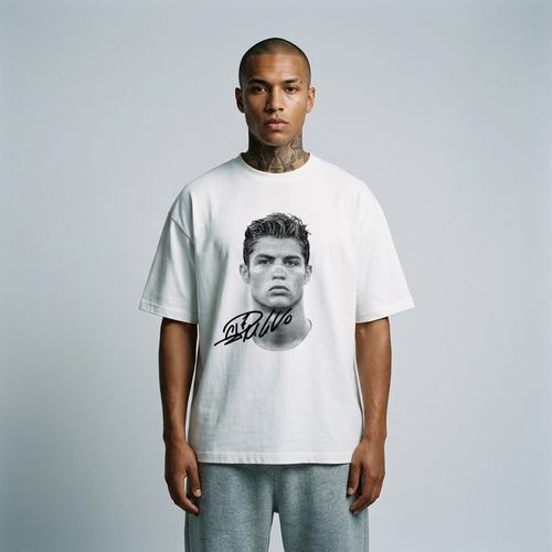 CRISTIANO RONALDO GROSSES GESICHT T-SHIRT
