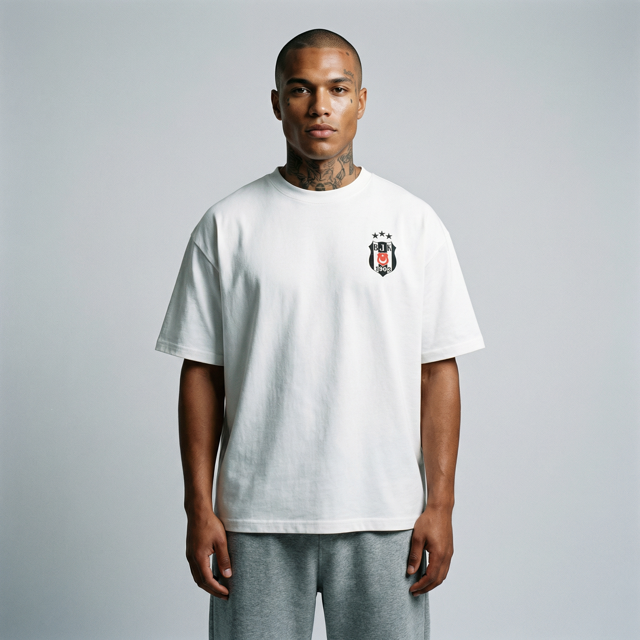 BESIKTAS V2 BASIC HEAVY TEE