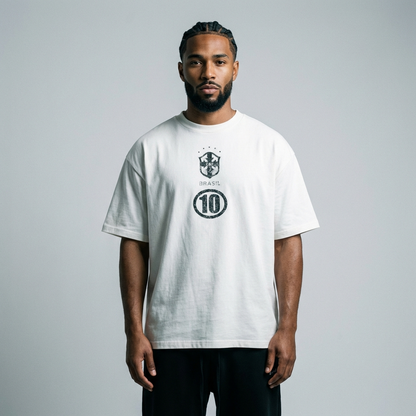 BRASIL RETRO JERSEY TEE