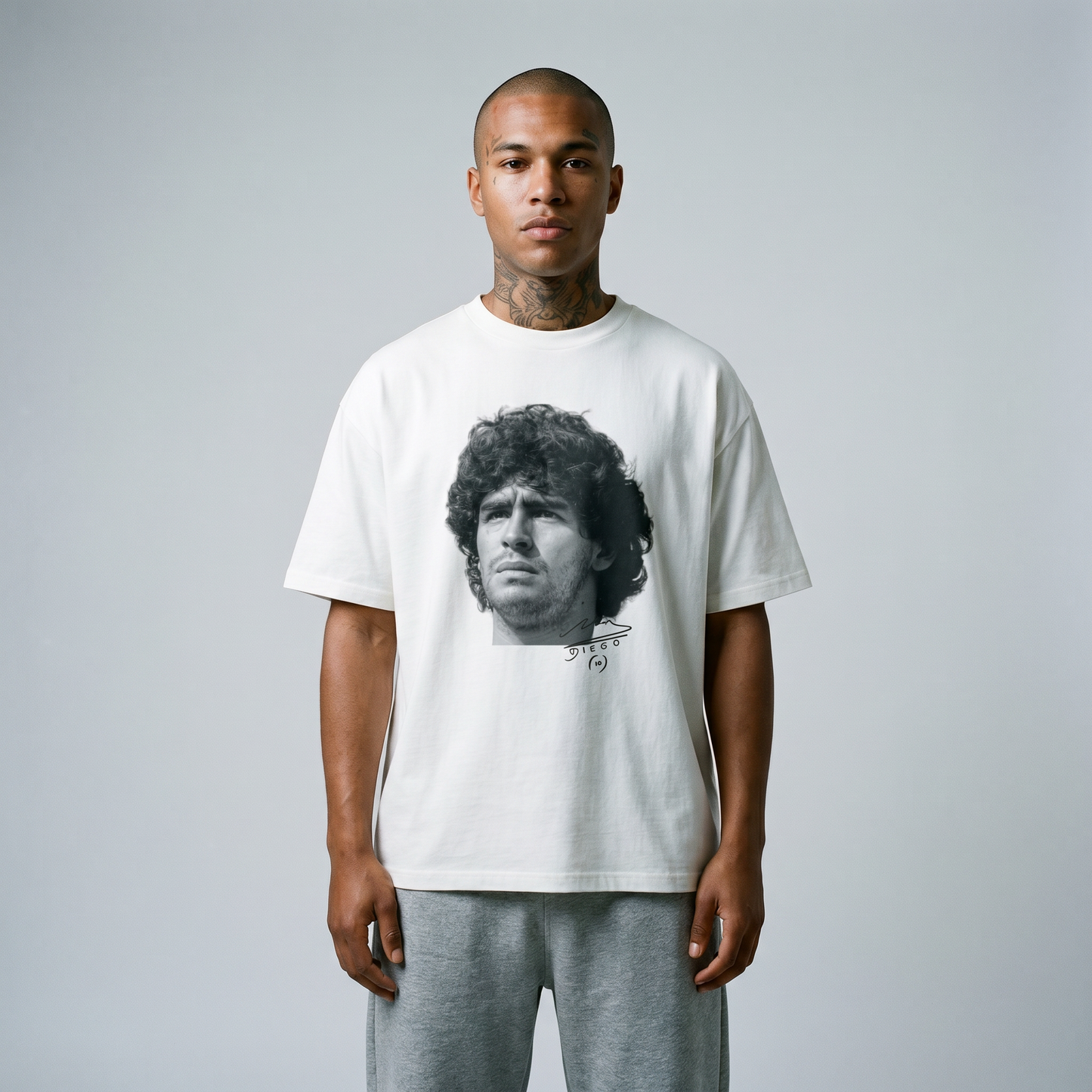 Diego Maradona Big Face Tea