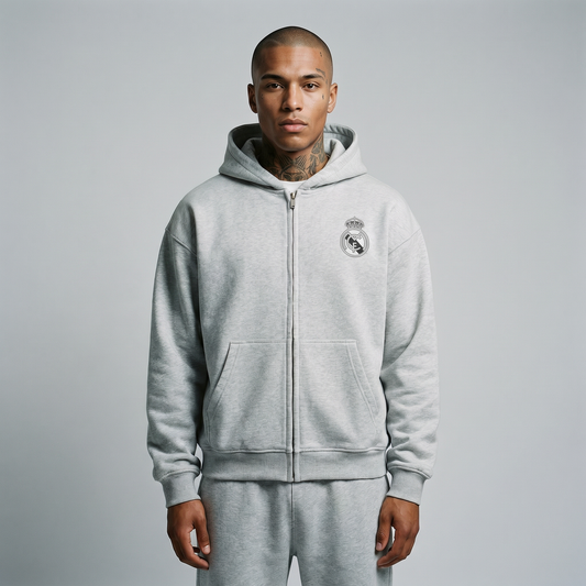 REAL MADRID BASIC HEAVY ZIPPER