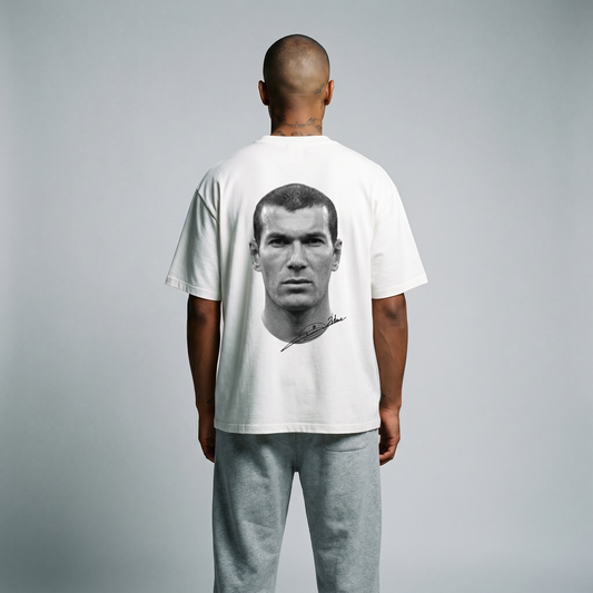 ZIDANE BIG FACE BACKPRINT TEE