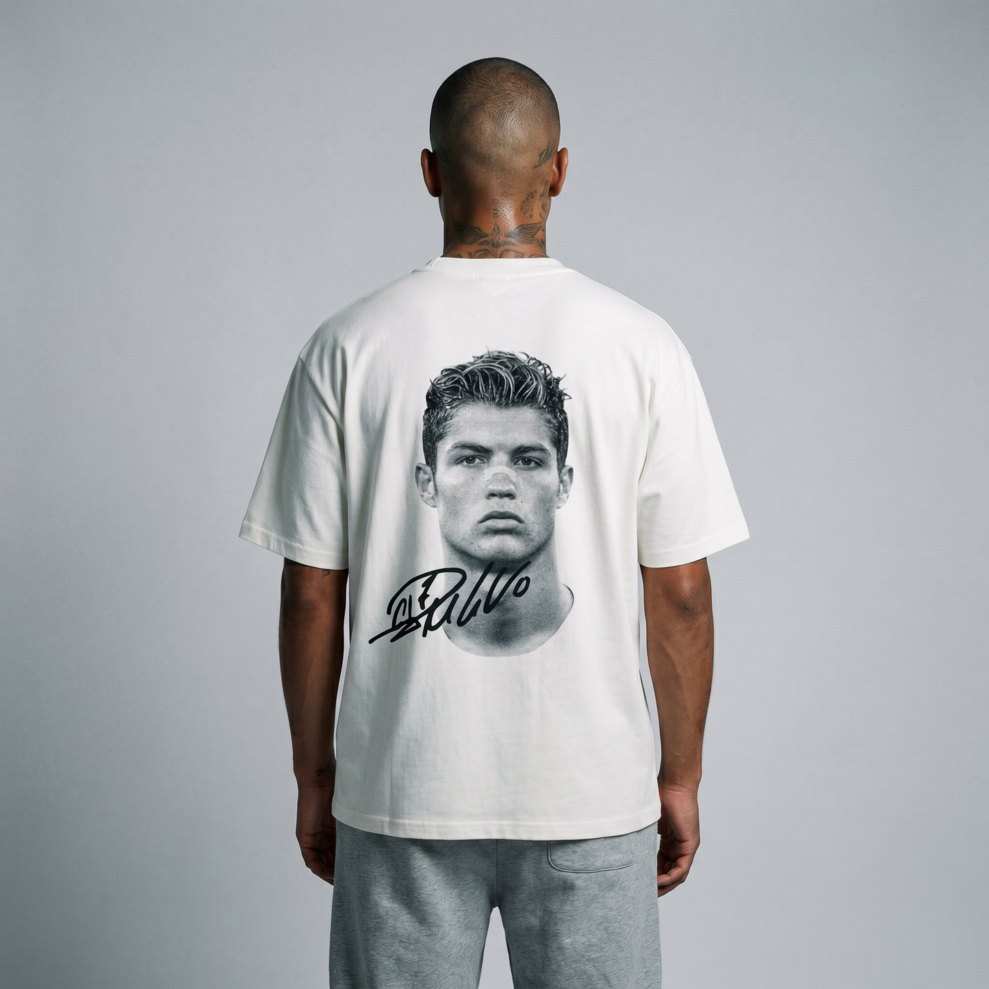 CRISTIANO RONALDO V7 BACKPRINT TEE