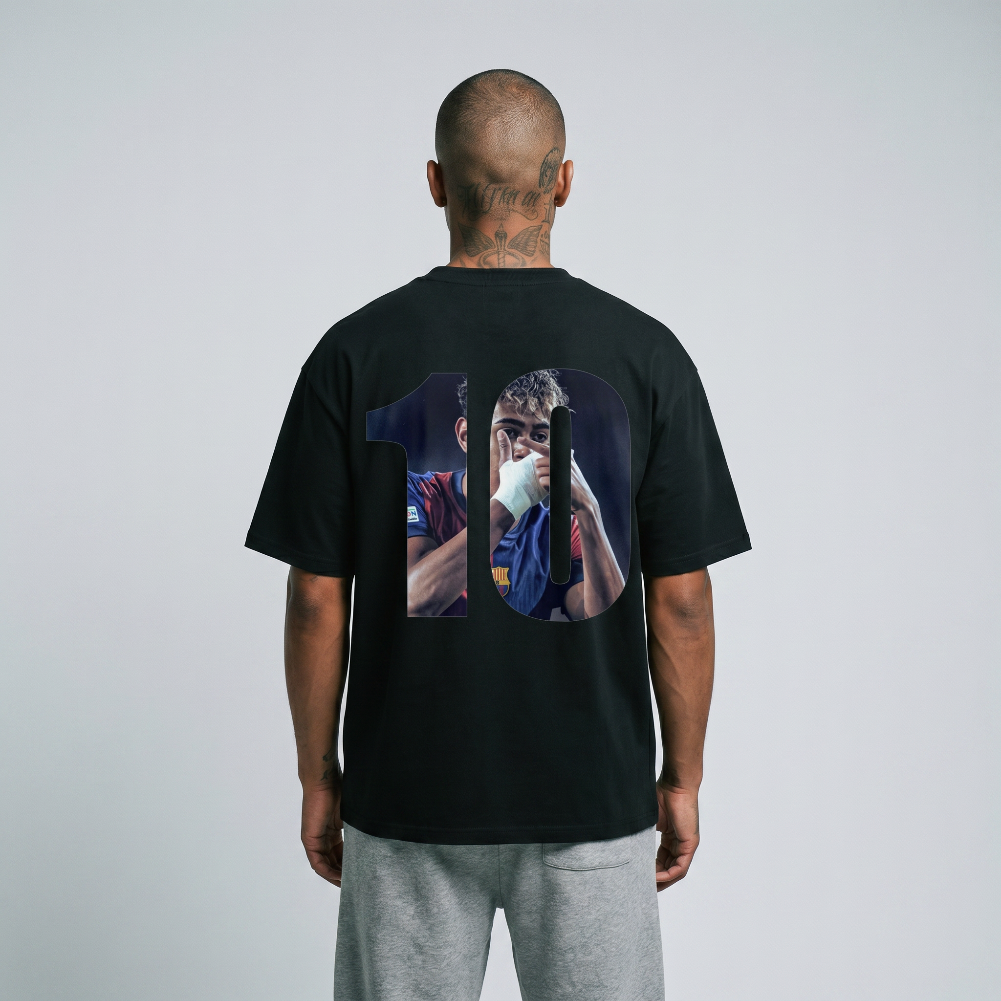 LAMINE YAMAL V2 T-SHIRT MIT RÜCKENAUFDRUCK