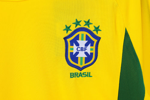 BRASIL 2002 LONGSLEEVE RETRO JERSEY