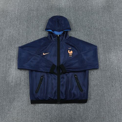 FRANCE NAVY WINDBREAKER