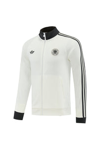 GERMANY WHITE FOOTBALL ZIPPER
