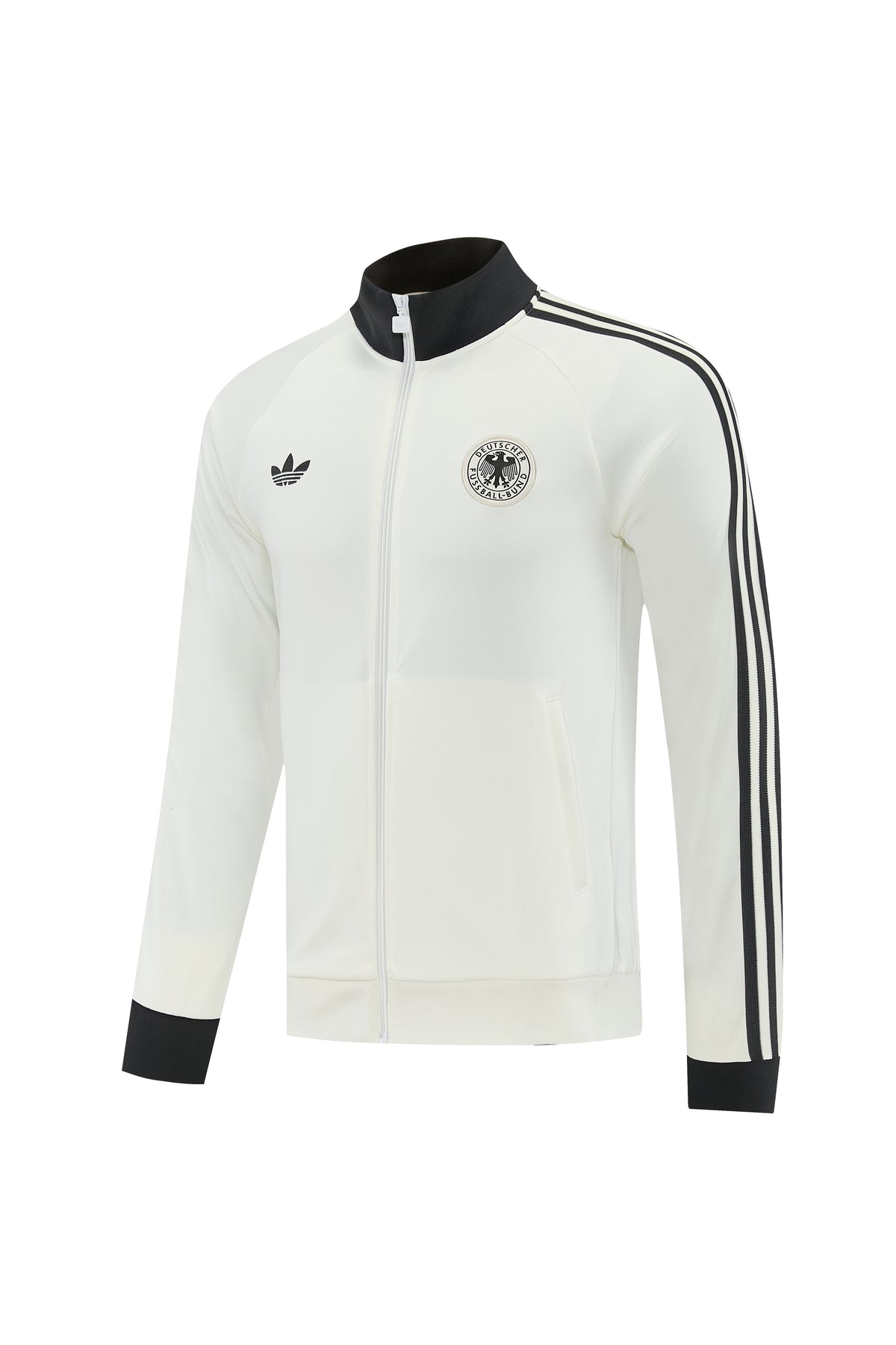 GERMANY WHITE FOOTBALL ZIPPER
