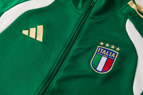 ITALY VERCE FOOTBALL ZIPPER