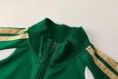 ITALY VERCE FOOTBALL ZIPPER