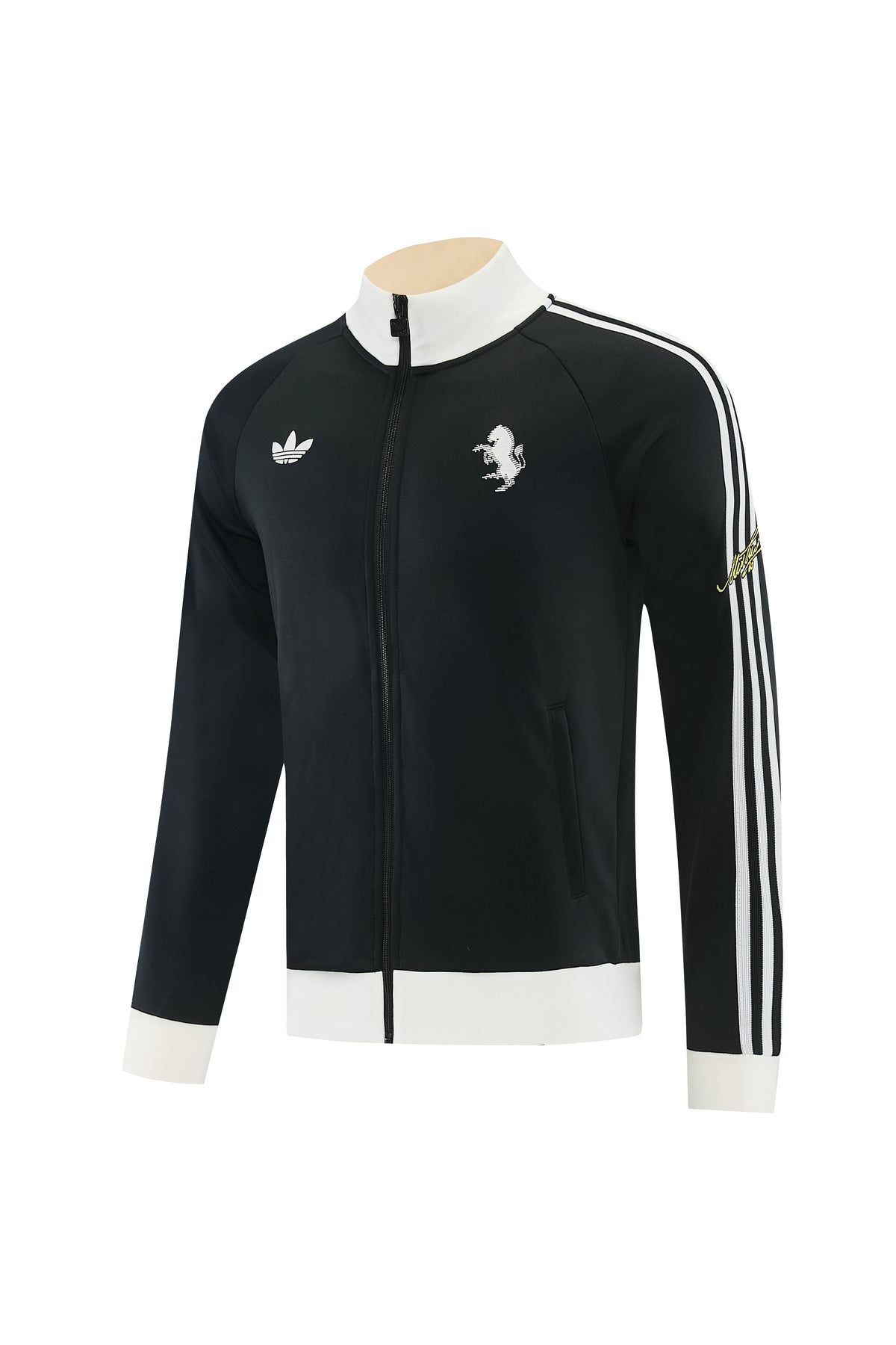 JUVENTUS BLACK FOOTBALL ZIPPER