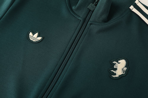 JUVENTUS EMERALD FOOTBALL ZIPPER