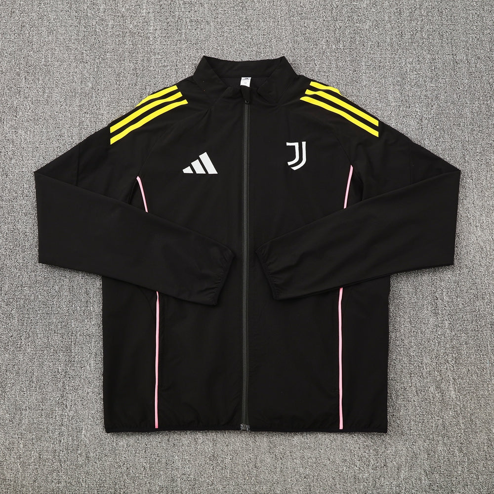 JUVENTUS NEON FOOTBALL ZIPPER