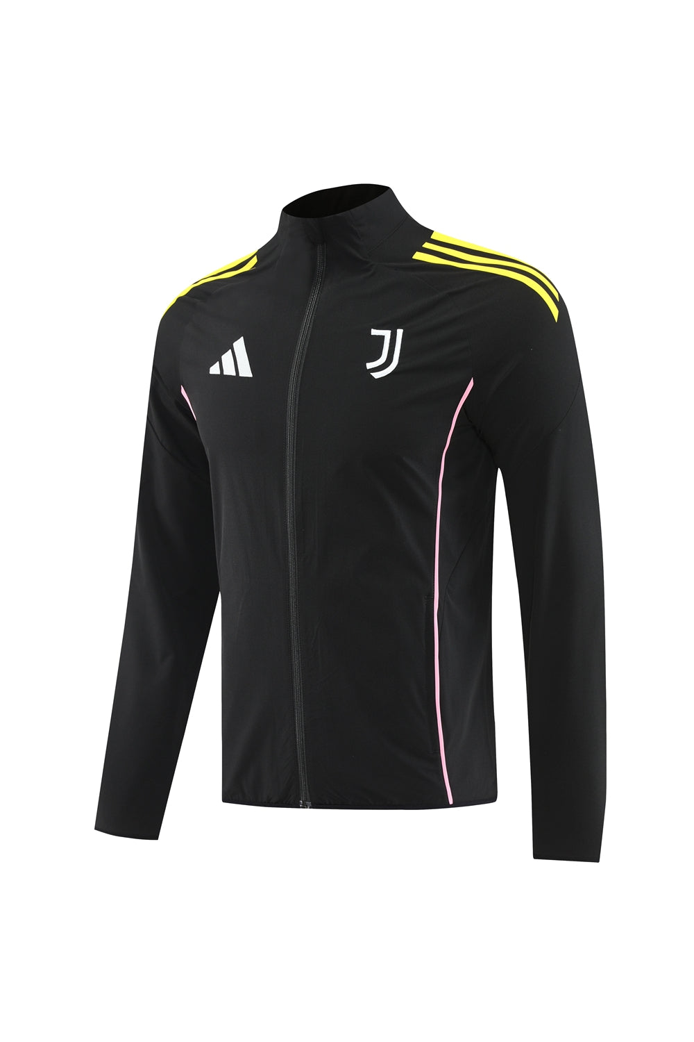 JUVENTUS NEON FOOTBALL ZIPPER