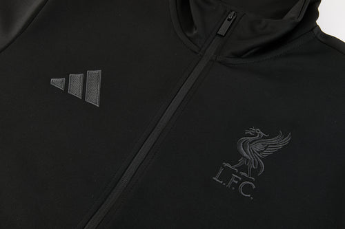LIVERPOOL OBSIDIAN FOOTBALL ZIPPER