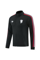 MANCHESTER UNITED BLACK FOOTBALL ZIPPER