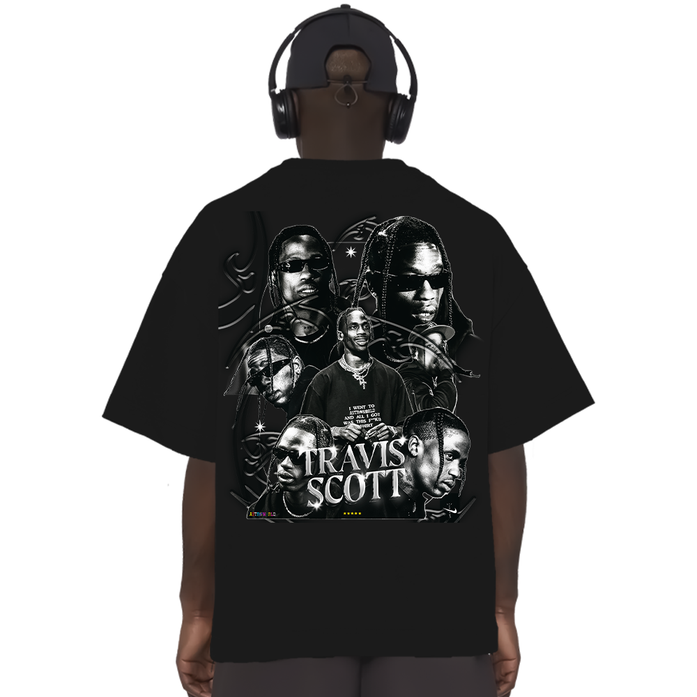 T-SHIRT À IMPRIMÉ TRAVIS SCOTT V3