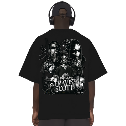 T-SHIRT À IMPRIMÉ TRAVIS SCOTT V3