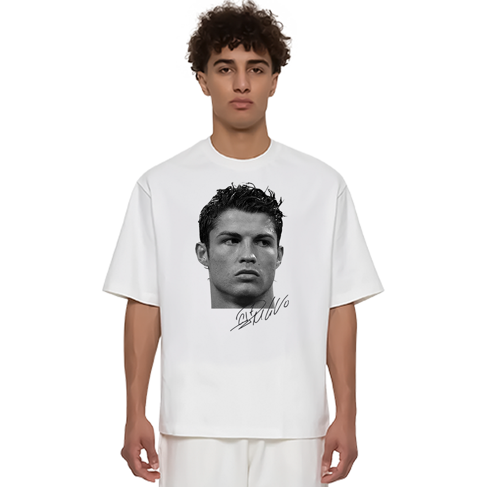 T-SHIRT CRISTIANO RONALDO GRAND VISAGE