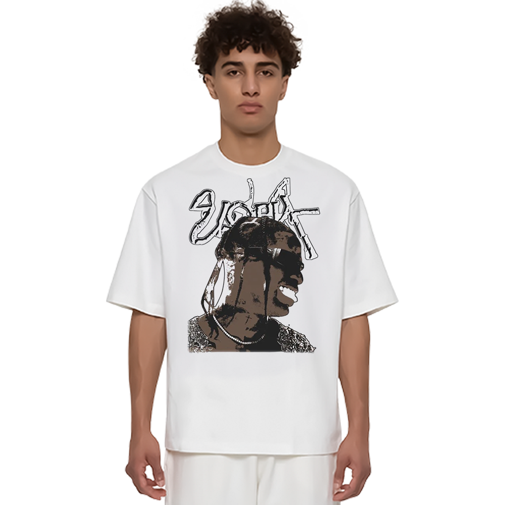 TRAVIS SCOTT BIG FACE V3 RAP-SHIRT