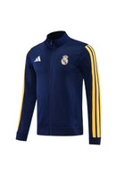 REAL MADRID NAVY FOOTBALL ZIPPER
