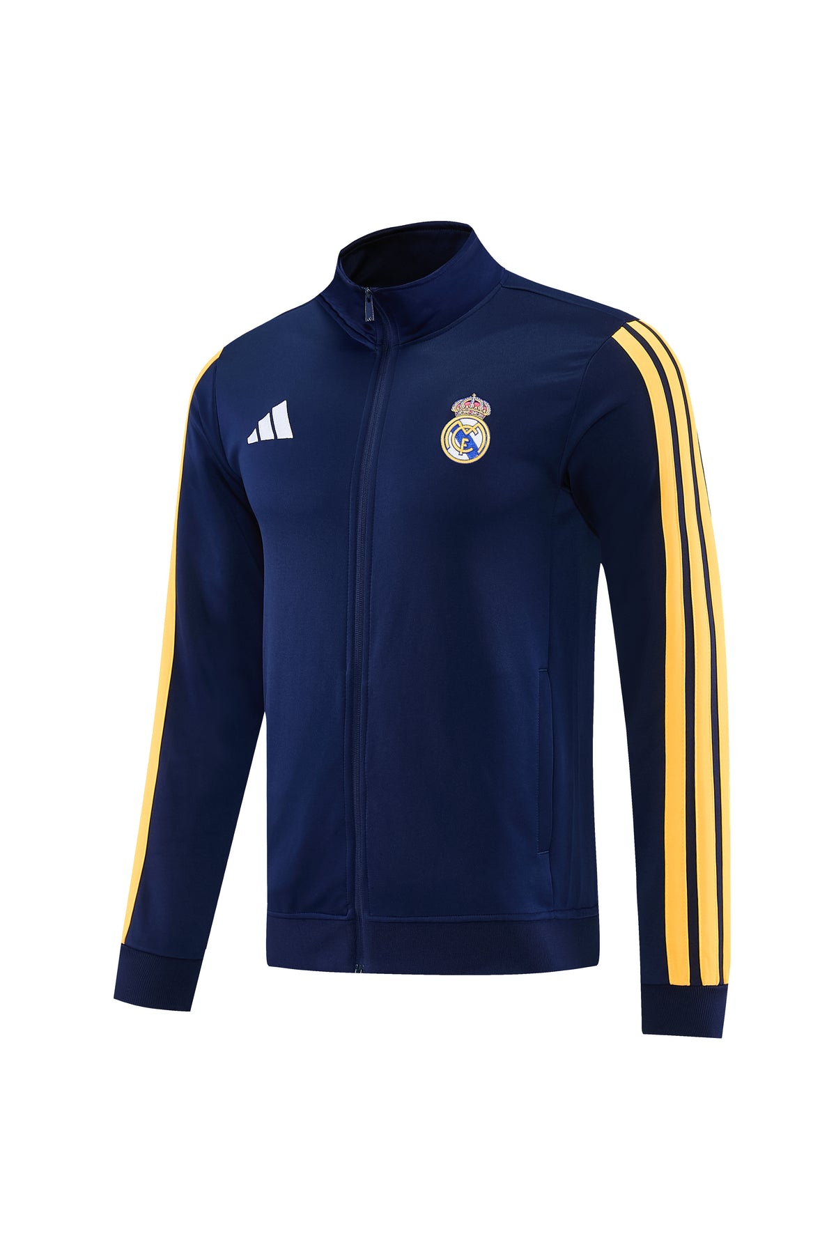 REAL MADRID NAVY FOOTBALL ZIPPER