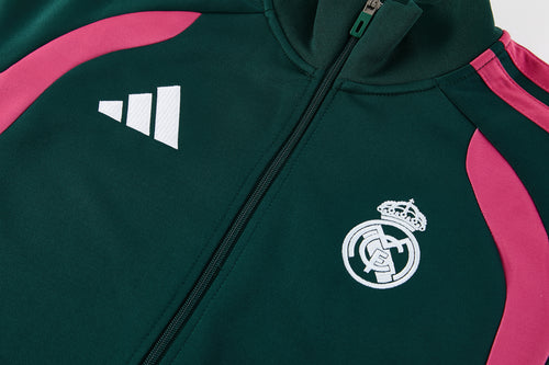 REAL MADRID EMERALD FOOTBALL ZIPPER