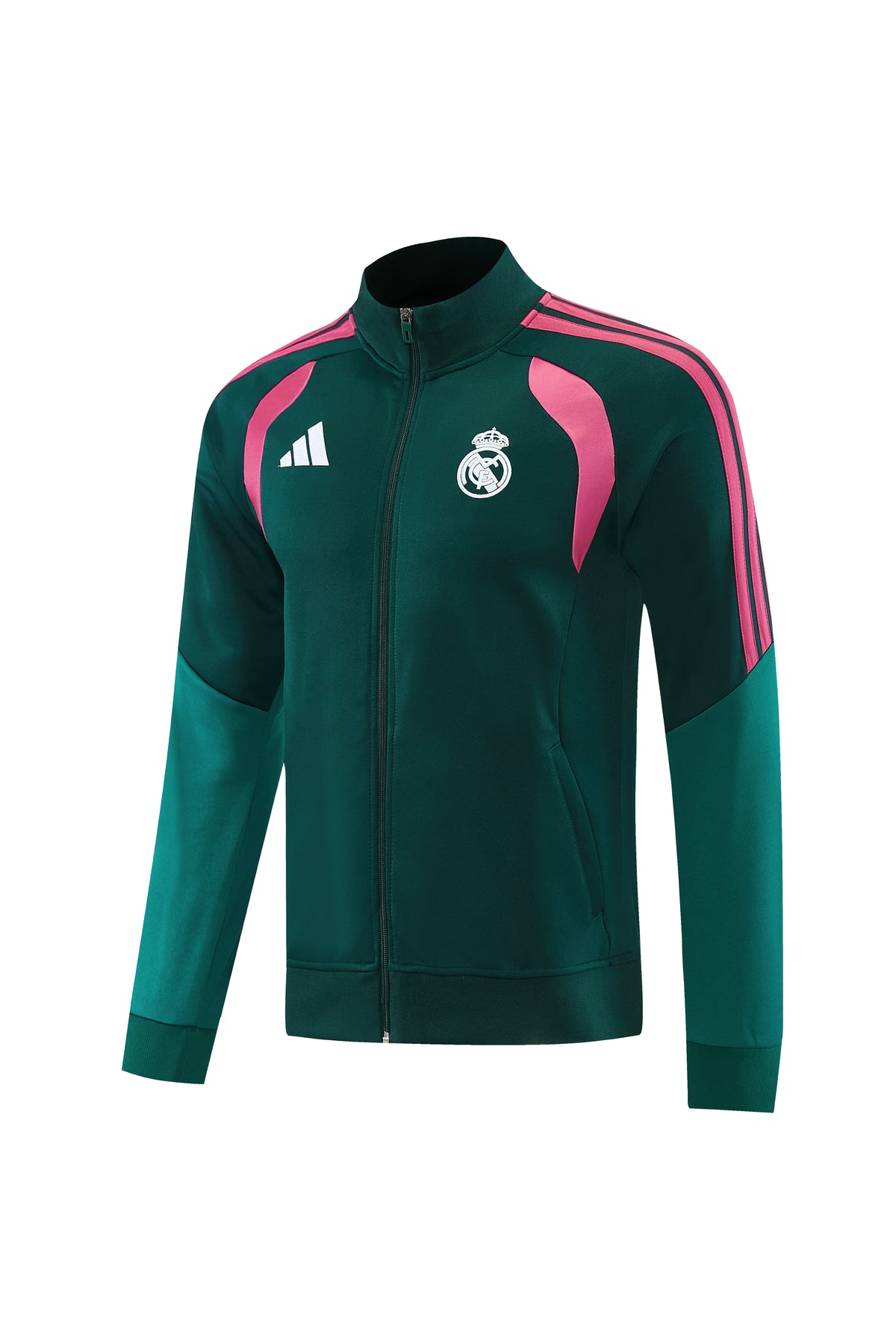 REAL MADRID EMERALD FOOTBALL ZIPPER