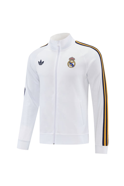 REAL MADRID YELLOW FOOTBALL ZIPPER