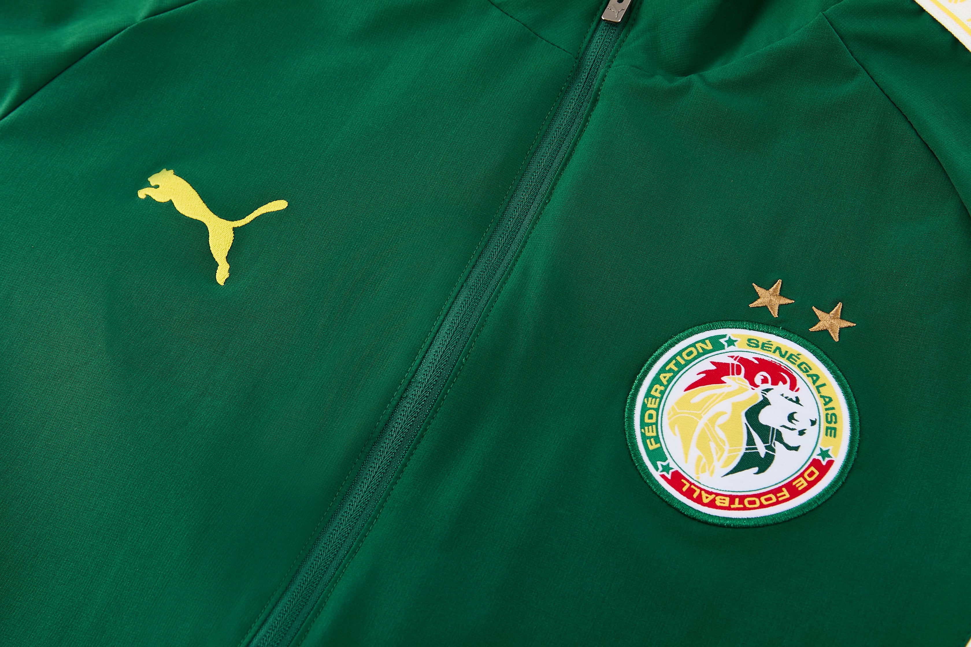 SENEGAL VERDE FOOTBALL ZIPPER