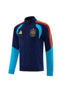 SPAIN BLUE FOOTBALL ZIPPER