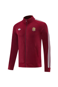 SPAIN BORDEAUX FOOTBALL ZIPPER